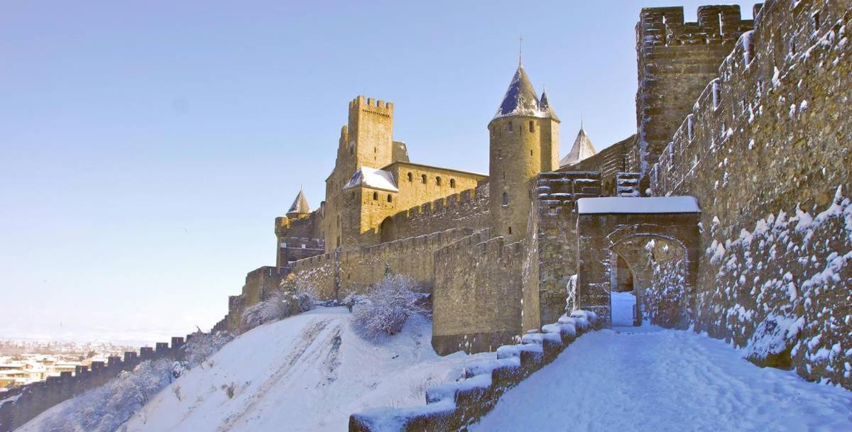 Tout Confort ! Climatisation, Centre-Ville, Parking, Terrasse, Wifi, Netflix Carcassonne Dış mekan fotoğraf