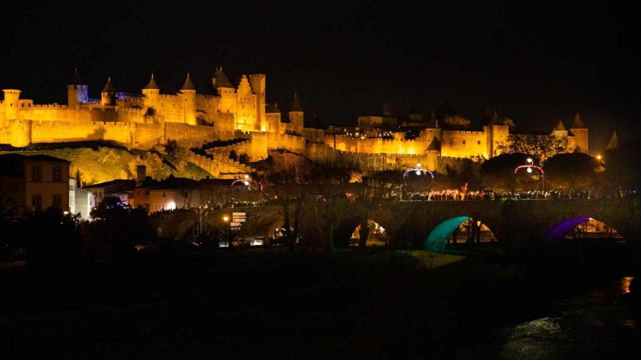 Tout Confort ! Climatisation, Centre-Ville, Parking, Terrasse, Wifi, Netflix Carcassonne Dış mekan fotoğraf