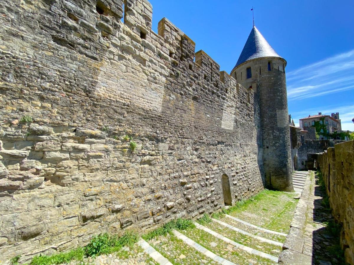 Tout Confort ! Climatisation, Centre-Ville, Parking, Terrasse, Wifi, Netflix Carcassonne Dış mekan fotoğraf